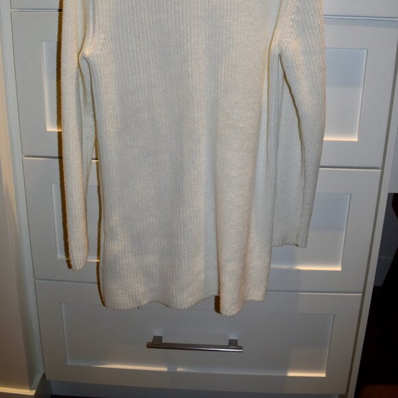NYDJ Ivory Button Front COTTON Blend Cardigan S Like New~Washed not Worn - Picture 3 of 5